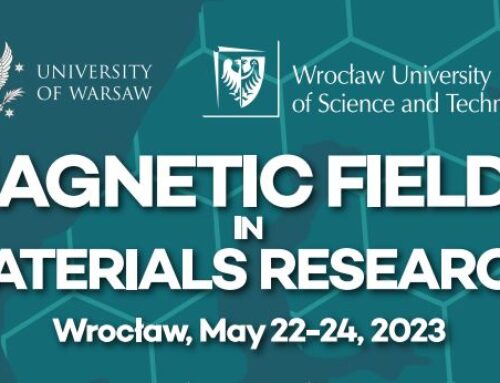 WORKSHOP “MAGNETIC FIELDS IN MATERIALS RESEARCH” – May 22-24 2023